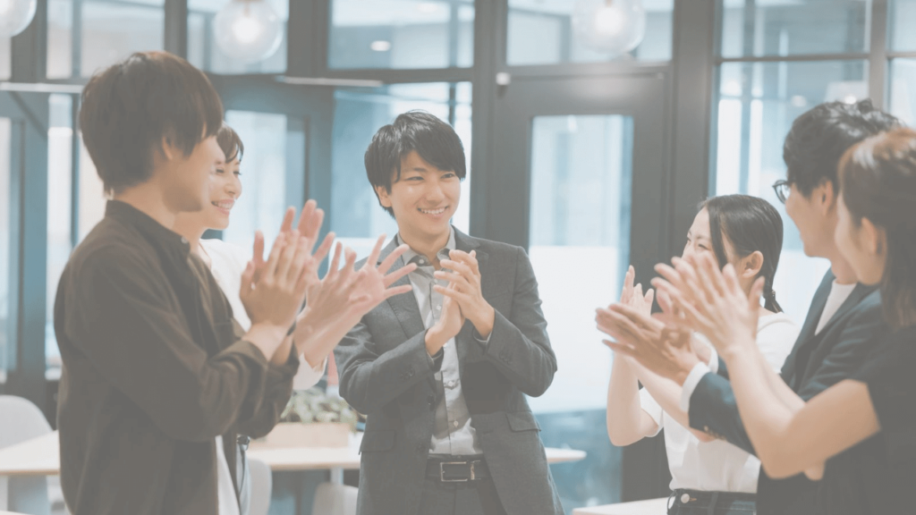 向上心を持って日々取り組むチームの終礼