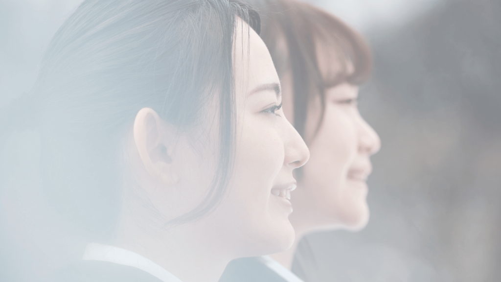 目標に燃える瞳