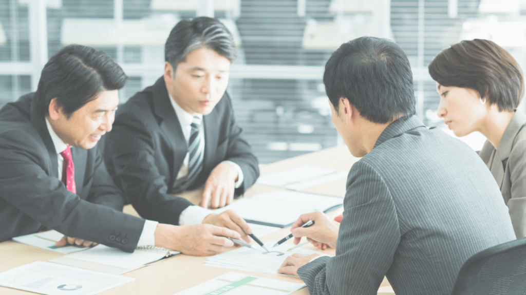 人事部のミーティング