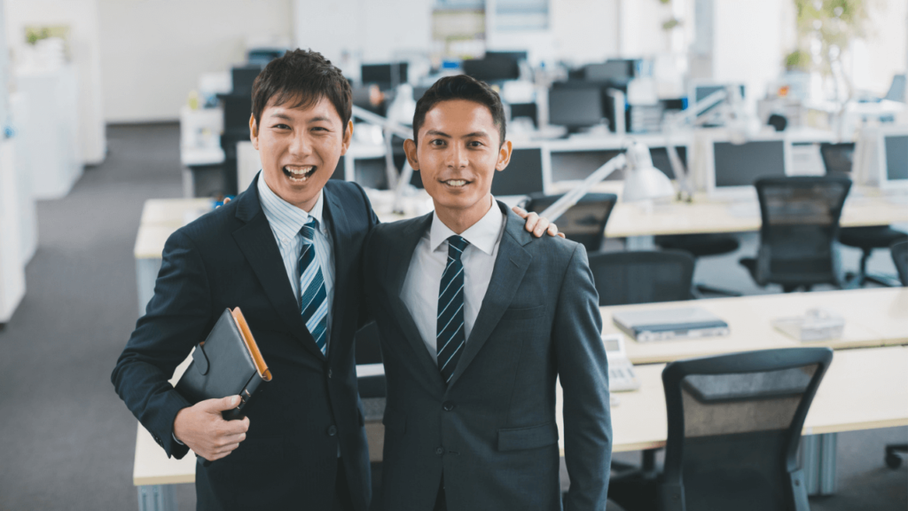 信頼関係が成立している職場