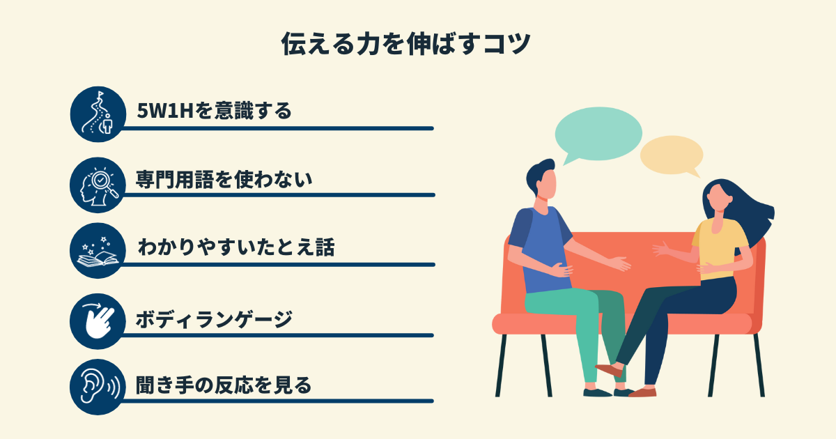 伝える力とはなにか。定義とその伸ばし方を解説