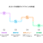 カスハラ対策ガイドラインの作成順